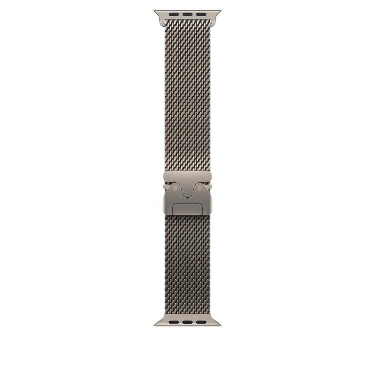 Apple Watch Band Bracelet Milanais 49 mm Naturel Small