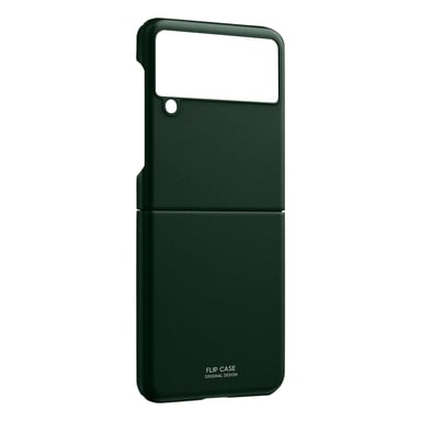 Funda para Samsung Galaxy Z Flip 3 Rígida con Banda Antideslizante Verde