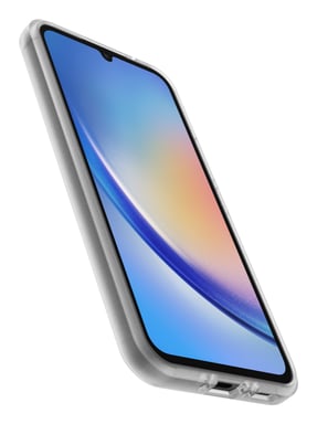 Funda OtterBox React para Galaxy A34 5G, Antichoque, anti-caídas, ultra-fina, protección delgada, probada según normas militares, Antimicrobiana, transparente, entregada sin embalaje Samsung Galaxy A34 5G