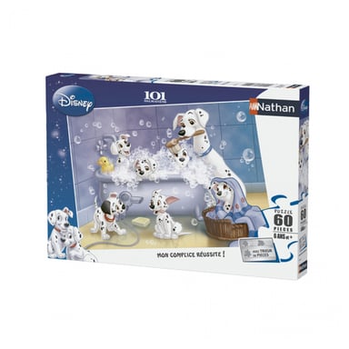Disney 101 Dálmatas puzzle Ravensburger 60 piezas - Diversión garantizada para los niños