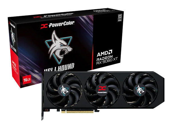 PowerColor Hellhound AMD Radeon RX 9060 XT GDDR6 Neuf