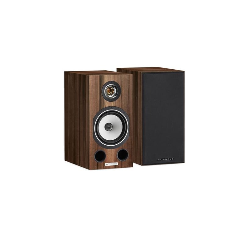 Enceintes bibliothèques Triangle Comète Esprit Ez Cendré Vendues par paire - vue 2