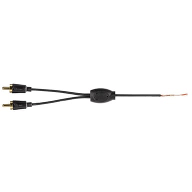 Hama 1.5m 2 x RCA - 3.5mm m/m câble audio 1,5 m 3,5mm Noir
