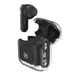 Celly SHEER Cuffie stereo senza fili (TWS) per chiamate/musica Nero, trasparente