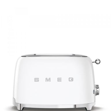Grille-pain Smeg 2x2 50 pouces blanc tsf01wheu - Neuf