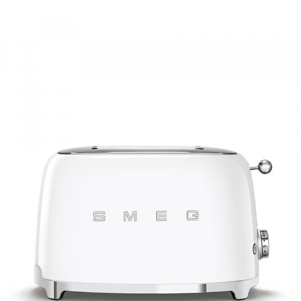 Grille-pain Smeg 2x2 50 pouces blanc tsf01wheu - Neuf