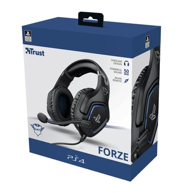 Trust GXT 488 Forze PS4 Auriculares Alámbrico Diadema Juego Negro