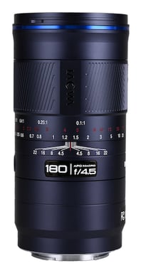 Laowa 180mm f/4.5 1.5X Ultra Macro APO Objectif macro Noir - Neuf