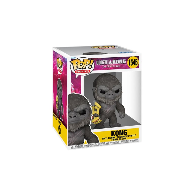 Funko Pop Godzilla vs Kong Oversized - vue 3