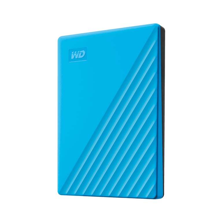Disco duro externo Western Digital My Passport 2000 GB Azul