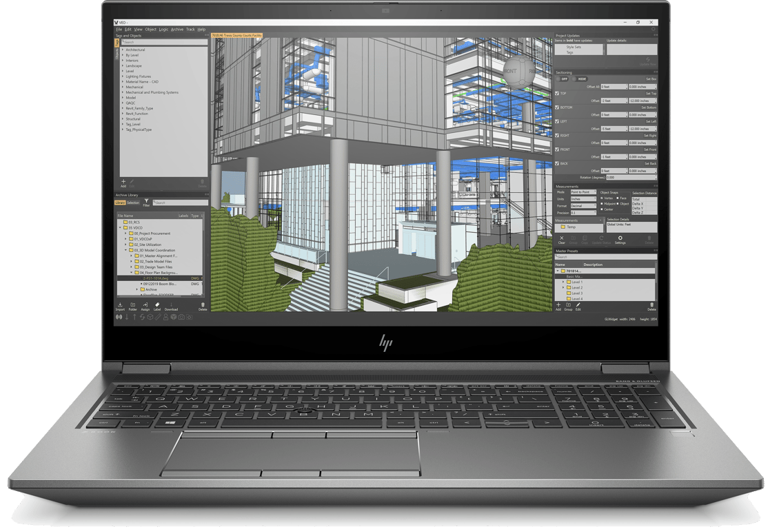 HP ZBook Fury G8 i7-11800H Station de travail mobile 39,6 cm (15.6 ) Full HD Intel® Core? i7 32 Go D