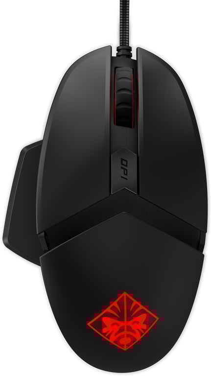 HP OMEN Reactor 16000 dpi Illumination couleur 50 millions de clics - vue 2