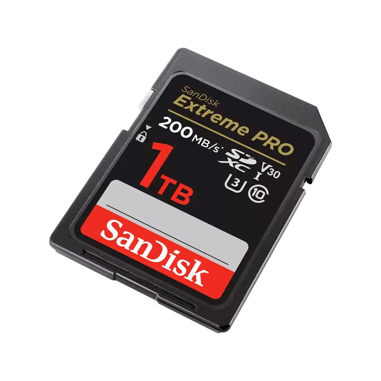 SanDisk Extreme PRO Carte SDXC 1000 GB Class 10 UHS I résistance aux chocs étanche - vue 3