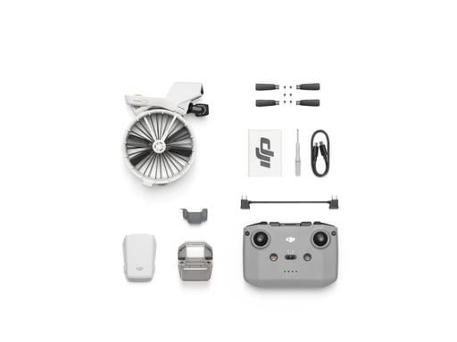 DJI Flip 4 rotors Quadcoptère 48 MP 3840 x 2160 pixels 3110 mAh Noir, Blanc