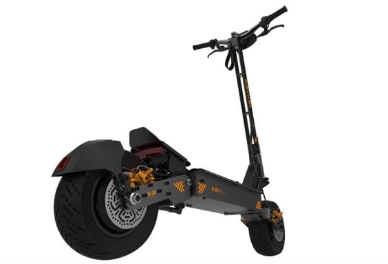 Scooter eléctrico KuKirin G4 - Batería 2000W 1200Wh Autonomía 75KM - Negro