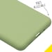 Accezz Coque Liquid Silicone pour Samsung Galaxy S20 Ultra - Vert