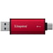 Disco Duro Kingston Dual USB-A/C 2TB SSD 1050MB/s Portátil Ultra Rápido