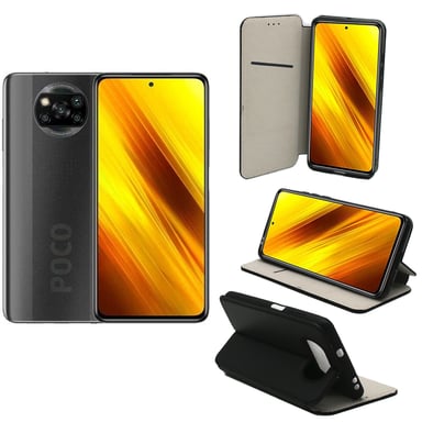 Xiaomi Poco X3 PRO Etui / Housse pochette protection noir