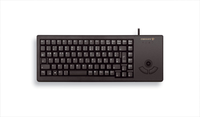 CHERRY XS Trackball clavier Universel USB QWERTY Anglais américain Noir - Neuf