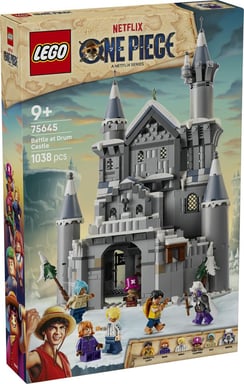 LEGO ONE PIECE 75645 Battaglia al castello di Drum 1038 pezzi