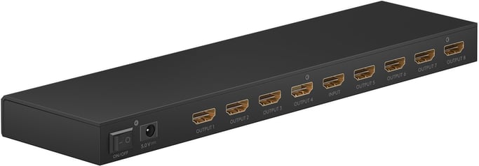 Goobay 58484 divisor de video HDMI 8x HDMI