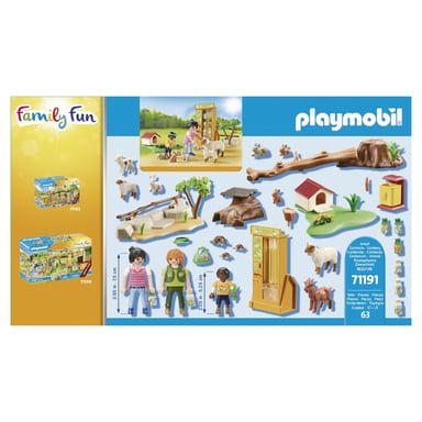 71191 La Ferme Pédagogique : Jeu d'Éveil avec Animaux et Accessoires