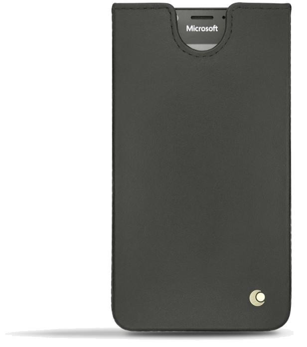 Pochette cuir Microsoft Lumia 950 - 950 Dual Sim - PochetteNoir