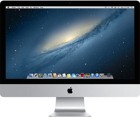 iMac Core i7 (2012) 27'', 3,4 Ghz 1 Tb HDD 16 GB NVIDIA GeForce GTX 660M, Argento - QWERTY ES
