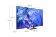 Samsung TV Crystal UHD 55'' DU8575 2024, 4K, Smart TV