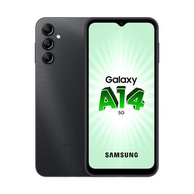 Galaxy A14 (5G) 64 GB, negro, desbloqueado