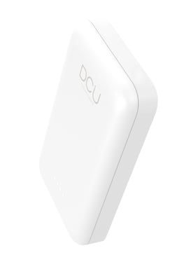 DCU Advance Tecnologic 34155008 power bank Litio 5000 mAh Ricarica senza fili Bianco