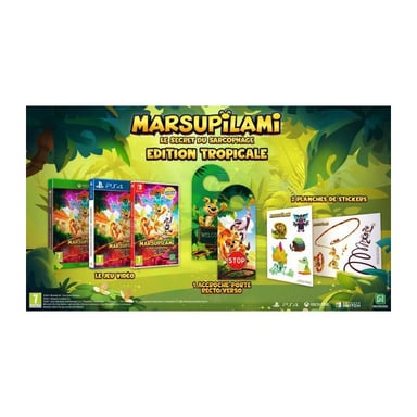 Juego MARSUPILAMI: El Secreto del Sarcófago - Edición Tropical PS4 Descarga gratuita