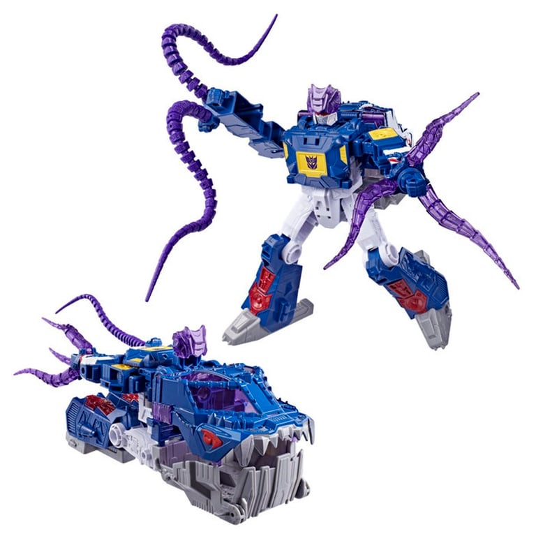 Figurine Transformers Hasbro Soundwave 22,5 cm Cyberworld Bleu et Multicolore - Neuf
