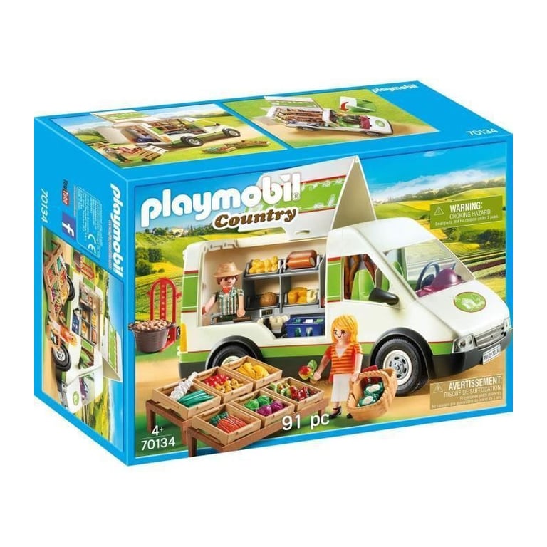 Camion De Marché 70134 Playmobil La Boîte