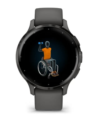 Garmin Venu 3S 3,05 cm (1.2'') AMOLED digitale 390 x 390 pixel Touchscreen Grigio Wifi GPS (satellitare)