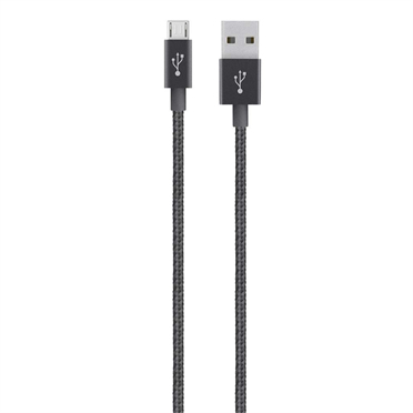 Belkin USB A - Micro-USB, cable USB de 1,2 m Micro-USB A Negro