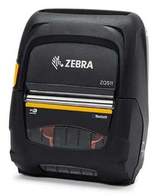Zebra ZQ511 imprimante pour étiquettes Thermique directe 203 x 203 DPI 127 mm/sec Avec fil &sans fil Wifi Bluetooth