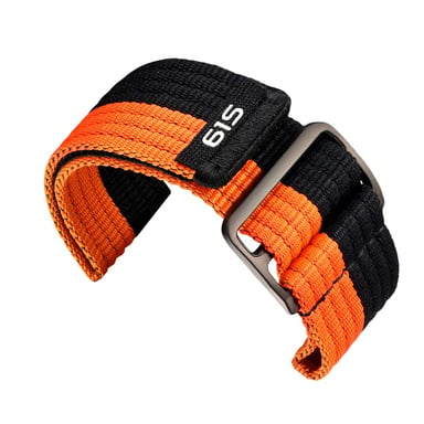 Correa de nailon deportiva para Garmin Fenix 8/7X/970/965 Black 26 milímetros
