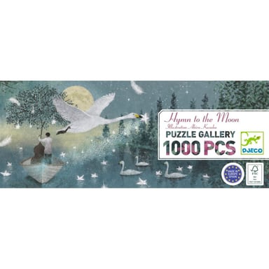 Puzzle da 1000 pezzi Djeco Inno alla Luna