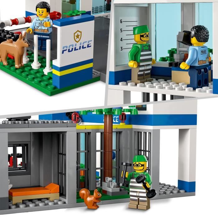 Lego City Le Commissariat De Police 60316 Lego La Boîte - vue 3