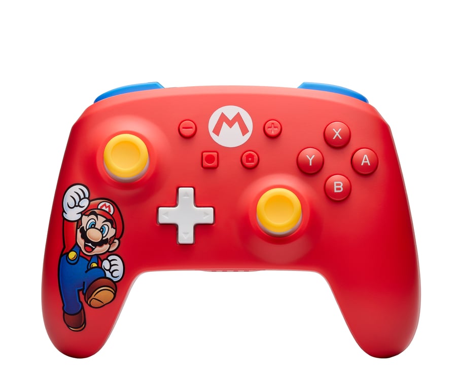 Manette sans fil PowerA pour Nintendo Switch Mario Joie manette manette de jeu manette filaire sous licence officielle
