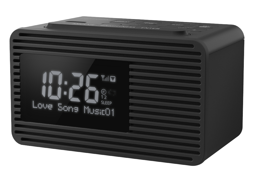Radio Réveil Panasonic RC-D8EG-K – DAB+/FM, 1W, Double Alarme - vue 4