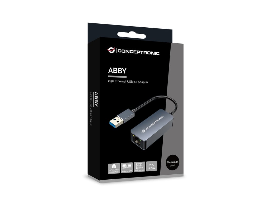 Conceptronic ABBY12G carte réseau Ethernet 2500 Mbit/ Neuf - vue 3