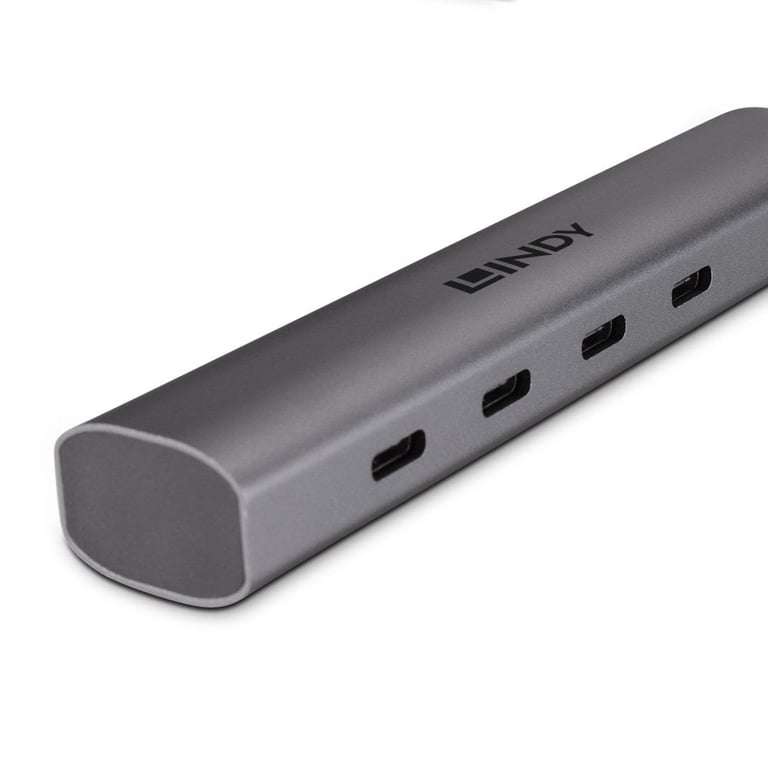 Lindy 43384 hub & concentrateur USB Type C 10000 Mbit/ Neuf - vue 3
