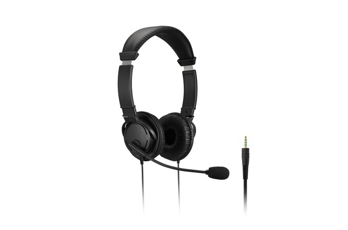 Micro-Casque Kensington Classic 3,5mm – Réglage du Micro et du Volume