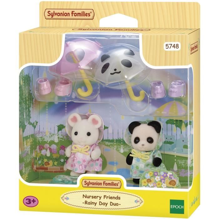 Sylvanian Families Duo de Bébés en Habits de Pluie - vue 3