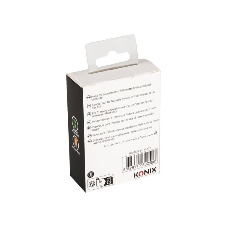 Protège-Cartes Konix  – Pack de 100 Pochettes 66 x 91 mm - vue 3
