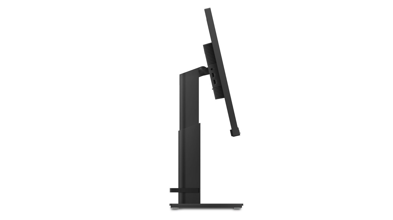Lenovo ThinkVision T27q-20 - Écran LED - 27  - 2560 x 1440 QHD @ 60 Hz - IPS - 350 cd/m² - 1000:1 - 4 ms - HDMI, DisplayPort - noir corbeau - pour ThinkPad P15 Gen 2 20YQ - Neuf