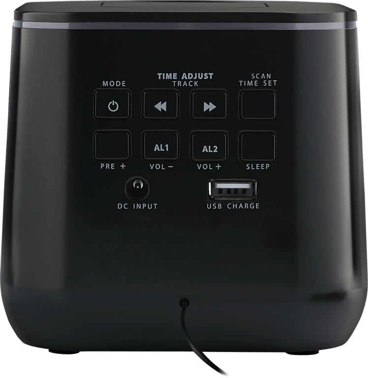 Radio Réveil Affichage digital double alarme CR80 FM Thomson Neuf - vue 2