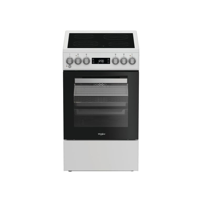 Cuisinière vitrocéramique WHIRLPOOL W5V5LCW 4 foyers L50 cm - vue 4